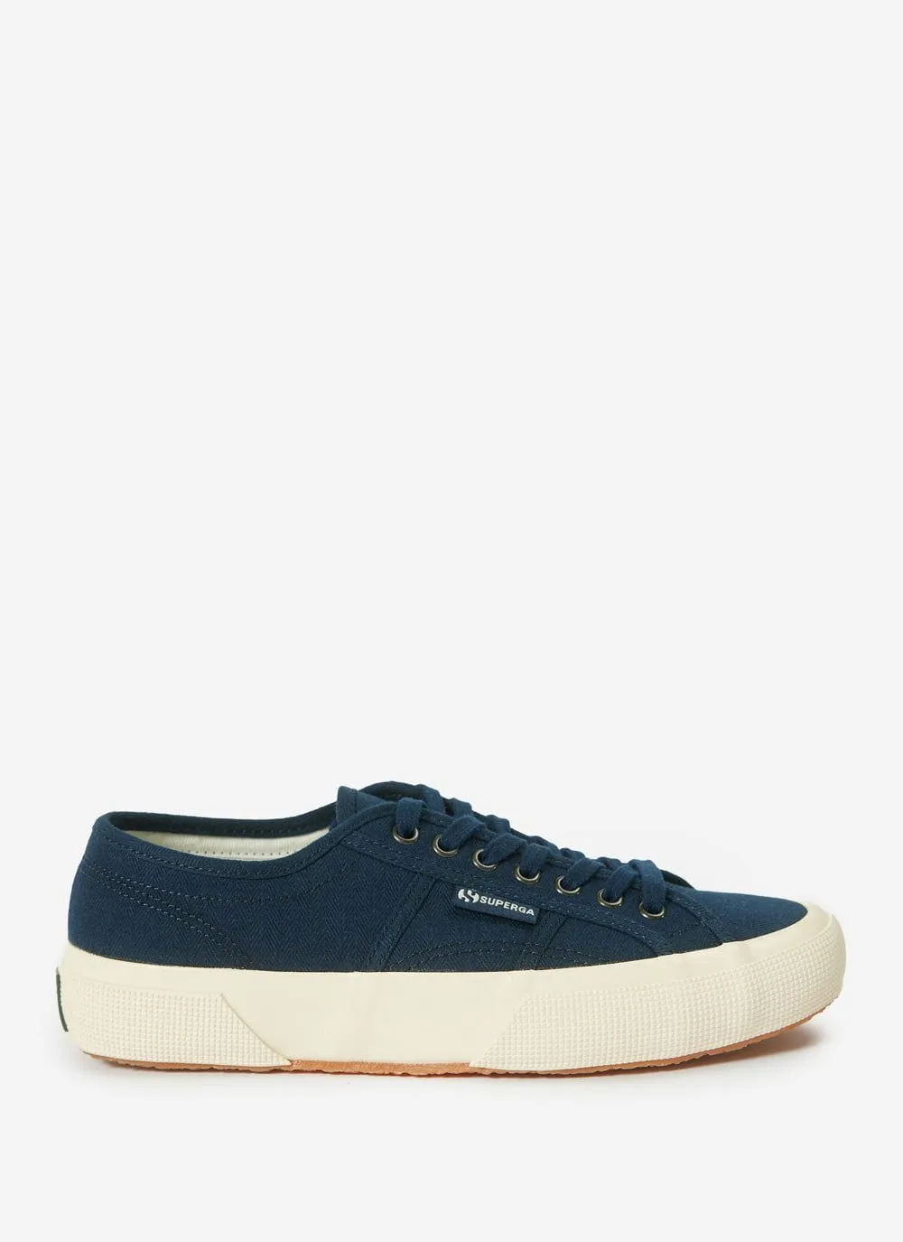 Superga Trainers | 2750 OG Herringbone | Navy