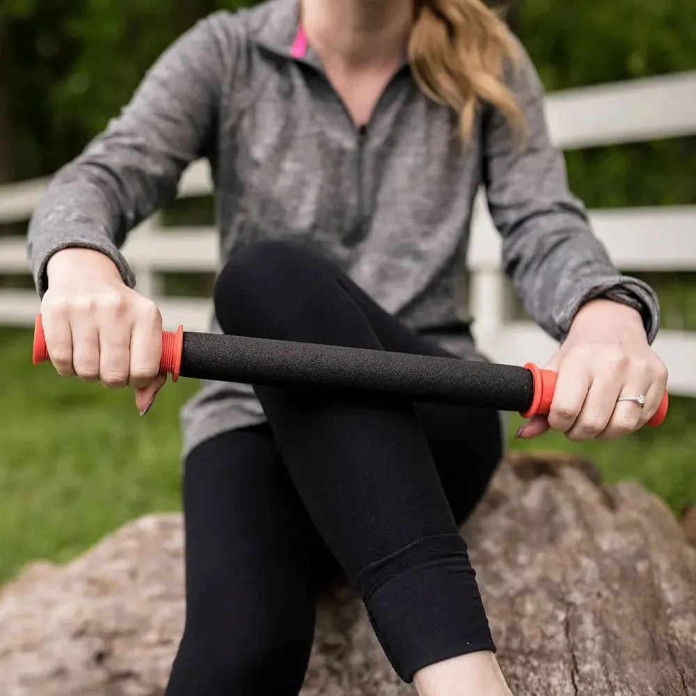 Tiger Tail 18" Hand held Foam Roller - Black/Orange