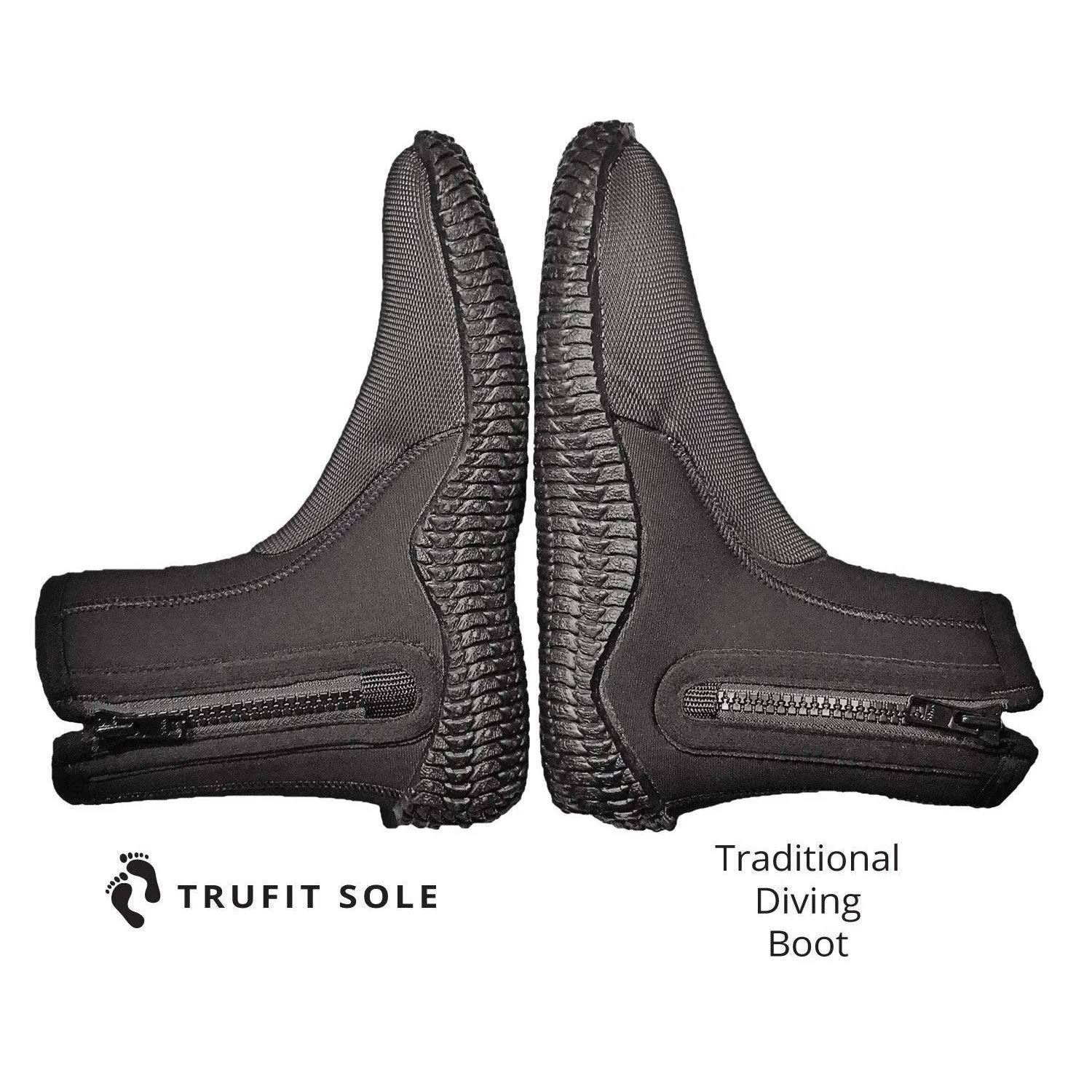 Tilos 5mm Trufit Titanium Zip Boot