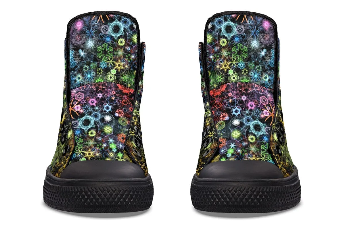 Trippy Constellation High Top Shoes