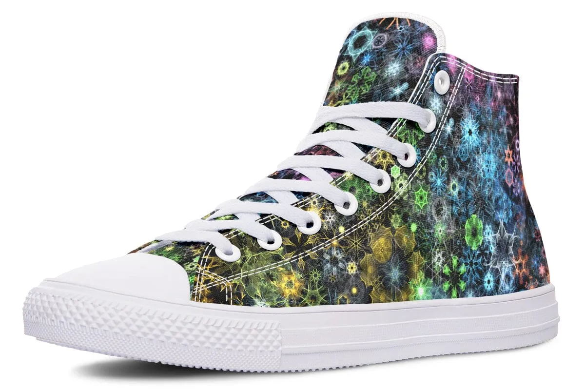 Trippy Constellation High Top Shoes