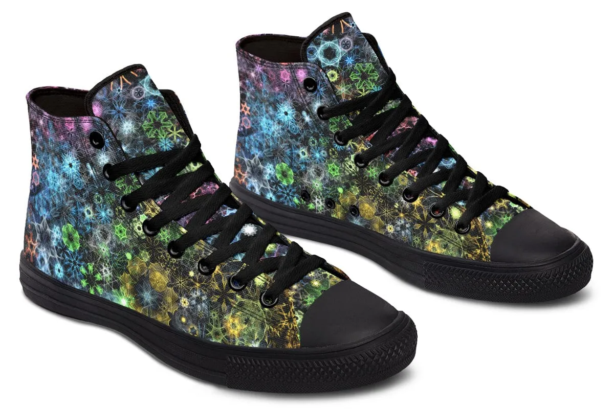 Trippy Constellation High Top Shoes