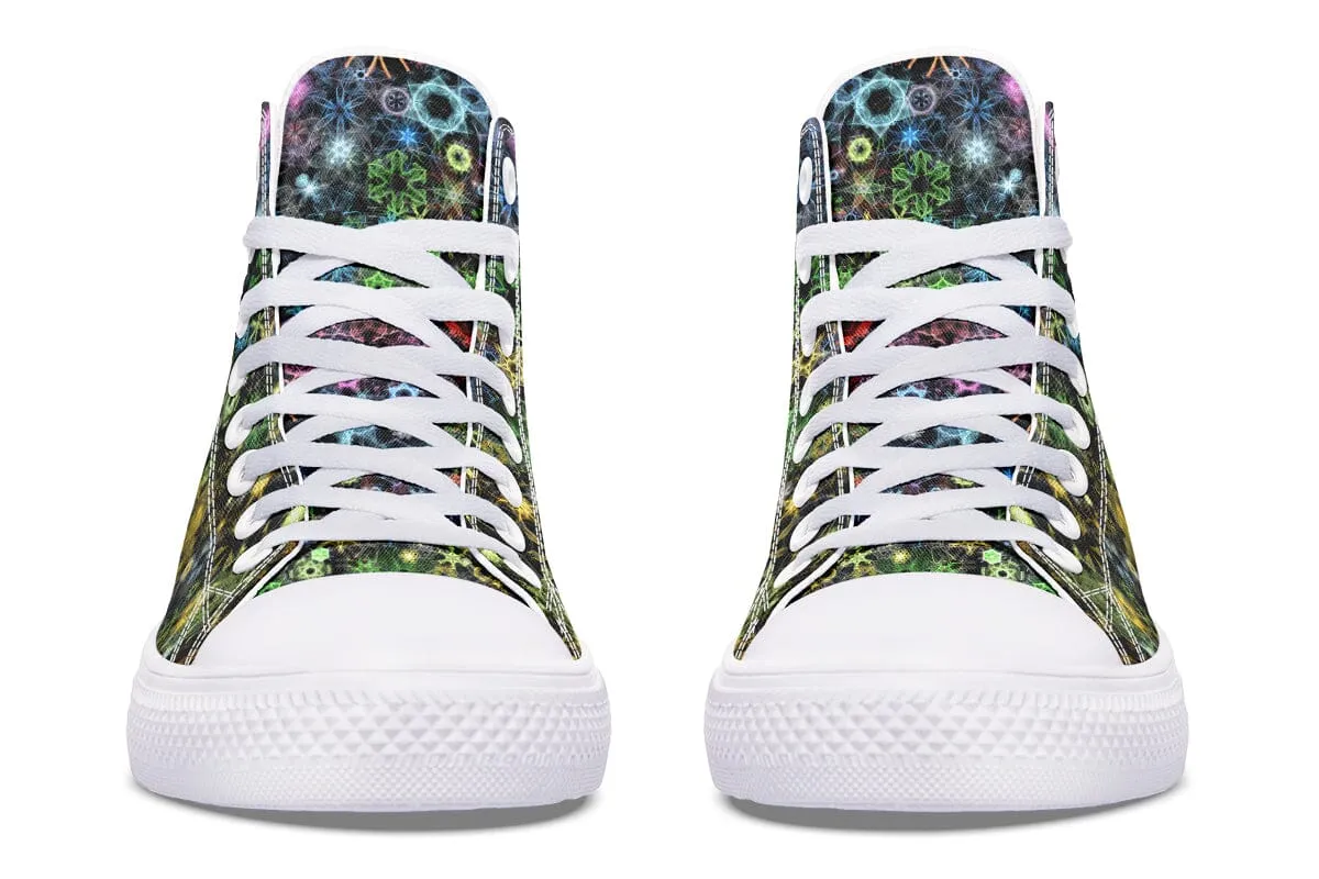 Trippy Constellation High Top Shoes