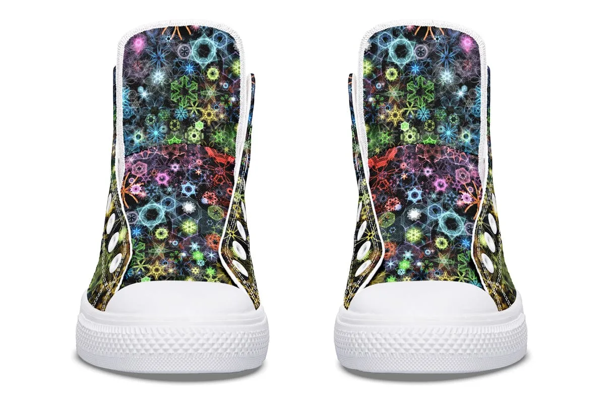 Trippy Constellation High Top Shoes