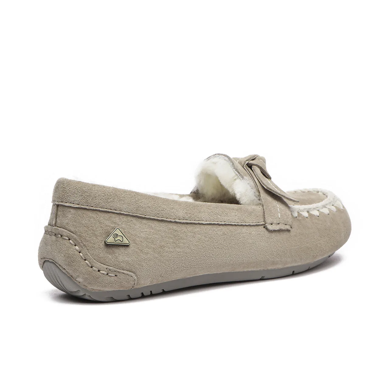 UGG Woven Bow Moccasin