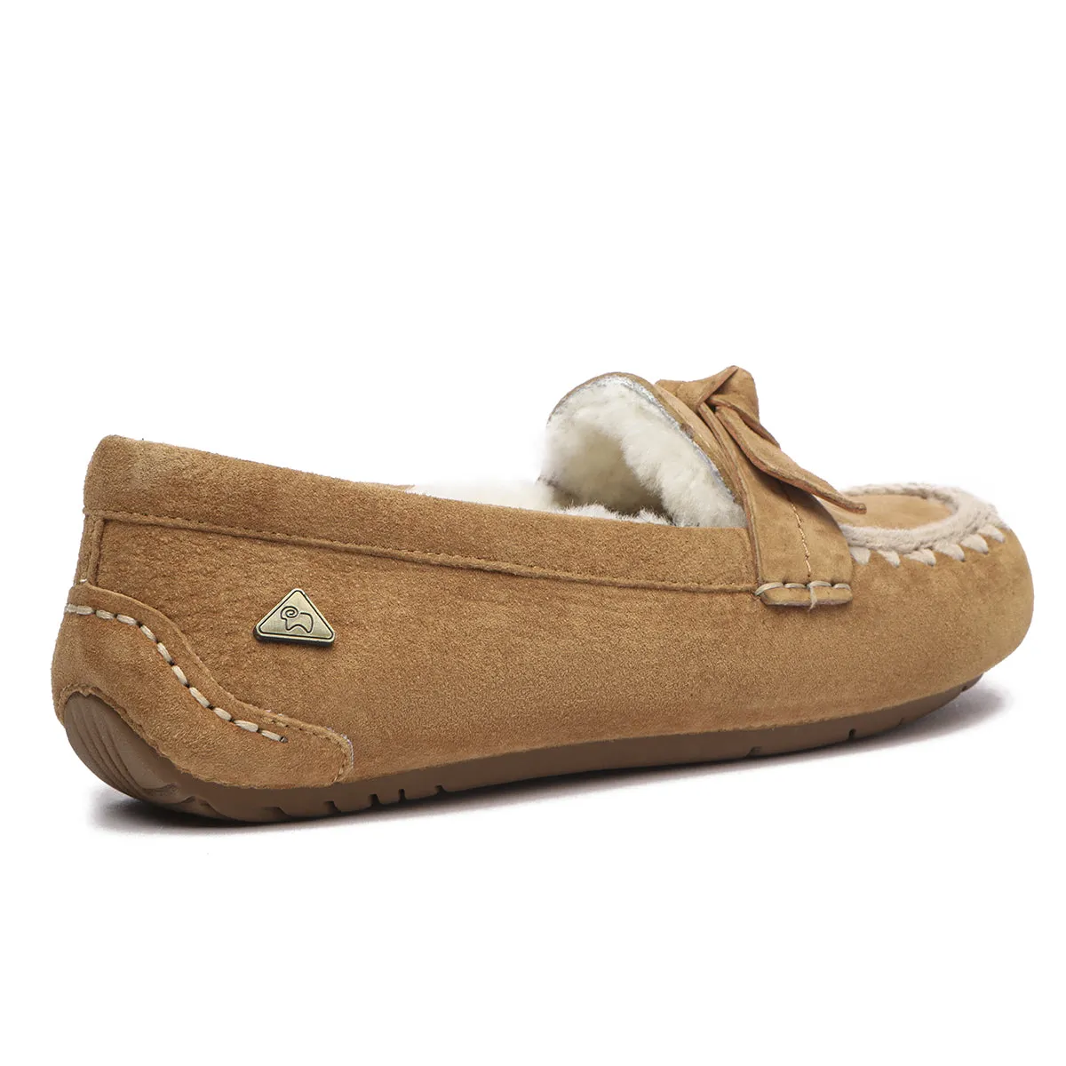 UGG Woven Bow Moccasin