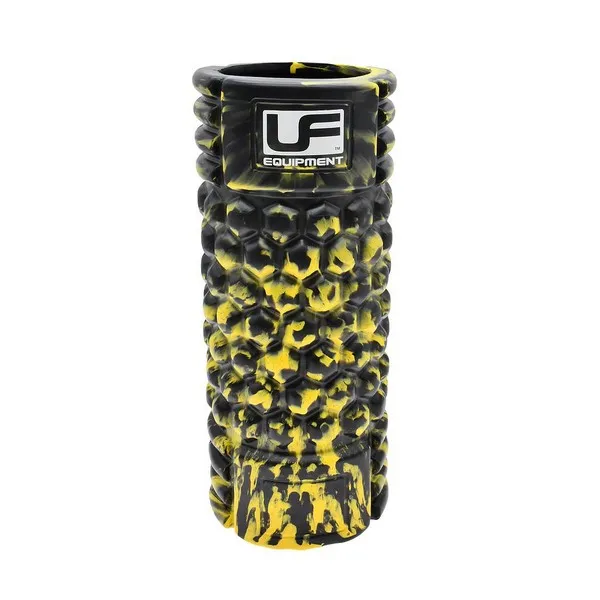 URBAN FITNESS  MASSAGE ROLLER  33*14 (BLACK /YELLOW)