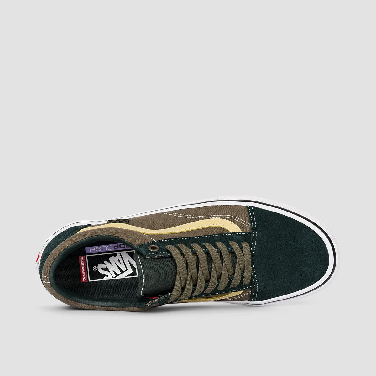 Vans Skate Old Skool Shoes - Scarab/Military