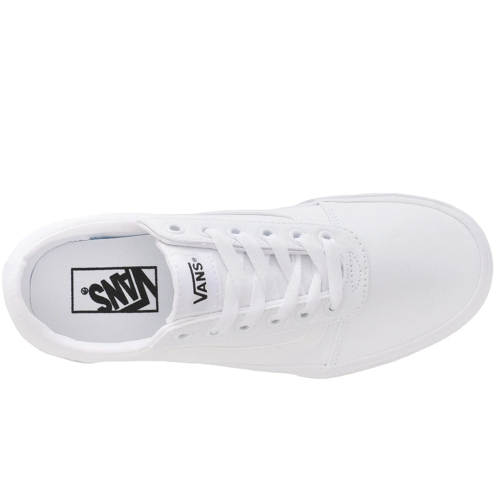 Vans Womens Ward Platform Trainers - White