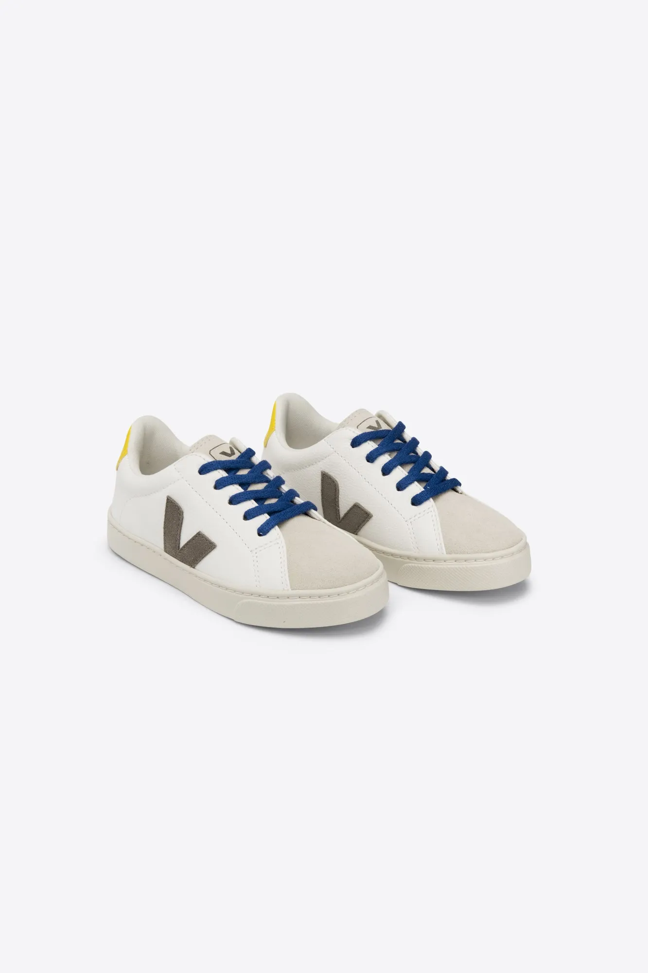 Veja Esplar Lace Girls Boys White Moonrock Tonic Trainer