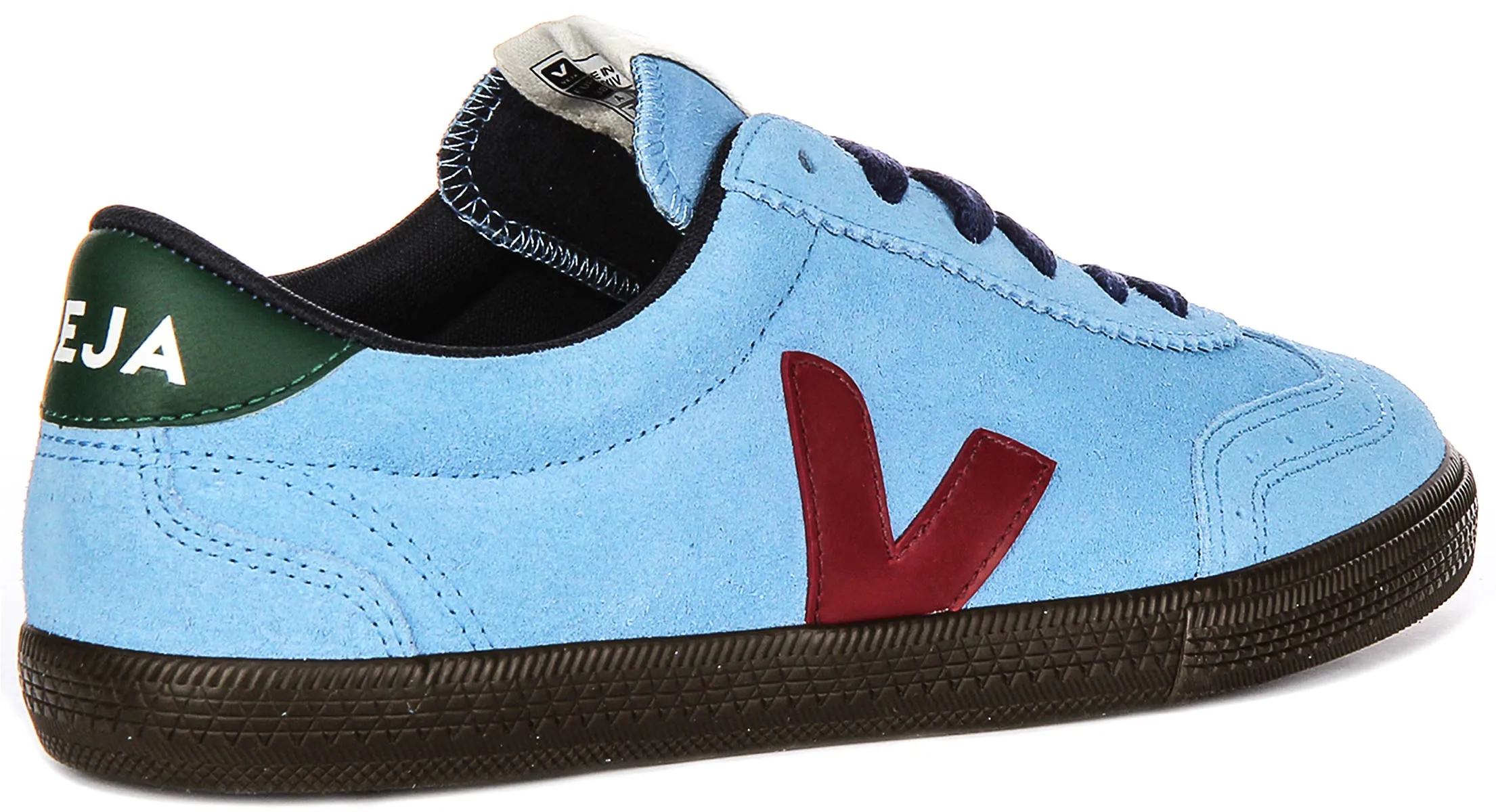 Veja Volley Suede In Blue For Women