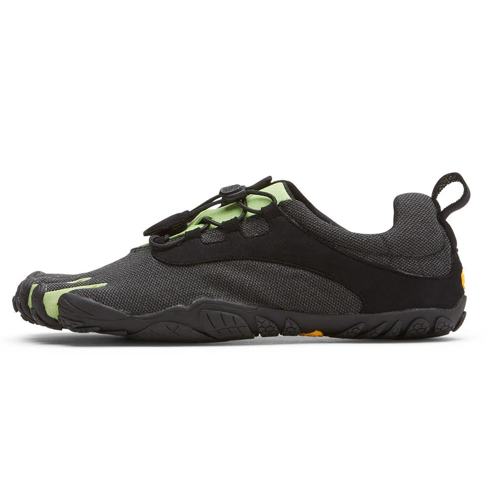 Vibram Women's V-Run Retro in Black Green Black