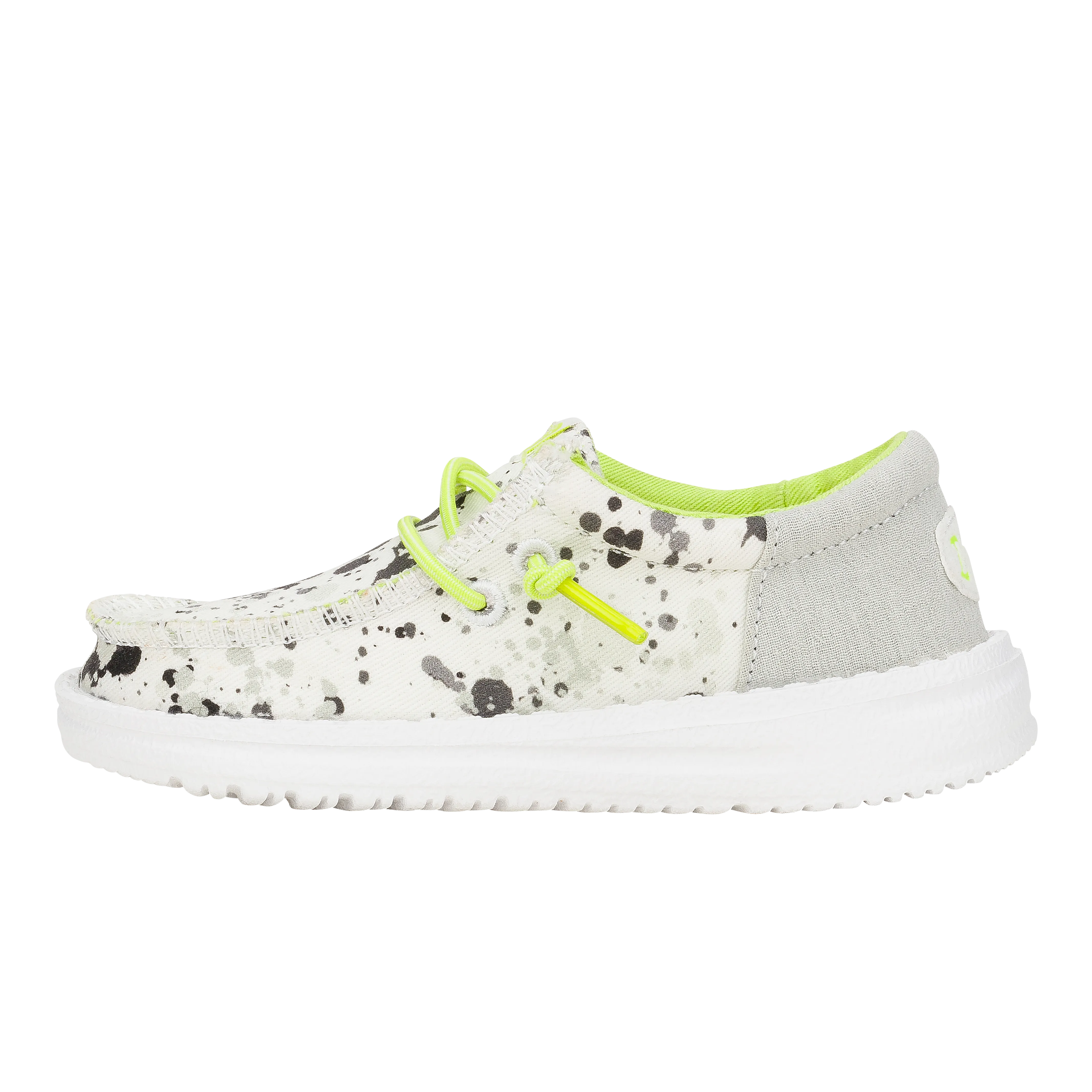 Wally Funk Toddler Splatter - White/Multi