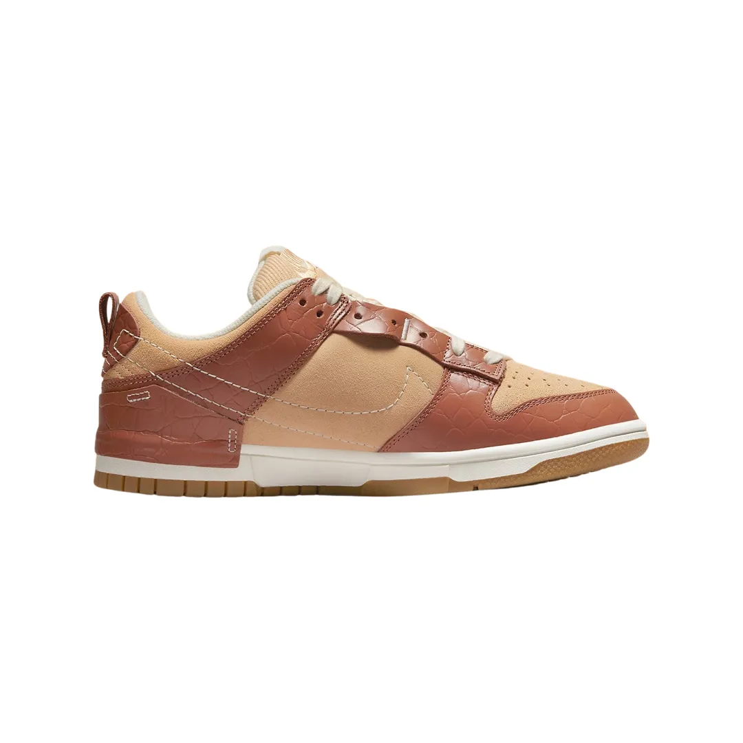 Women's Dunk Low Disrupt 2 Mineral Clay Sail White Onyx