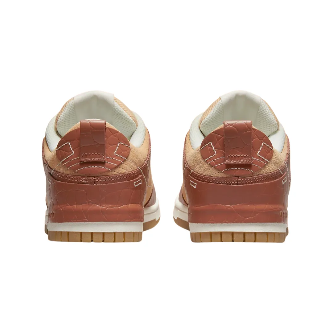 Women's Dunk Low Disrupt 2 Mineral Clay Sail White Onyx