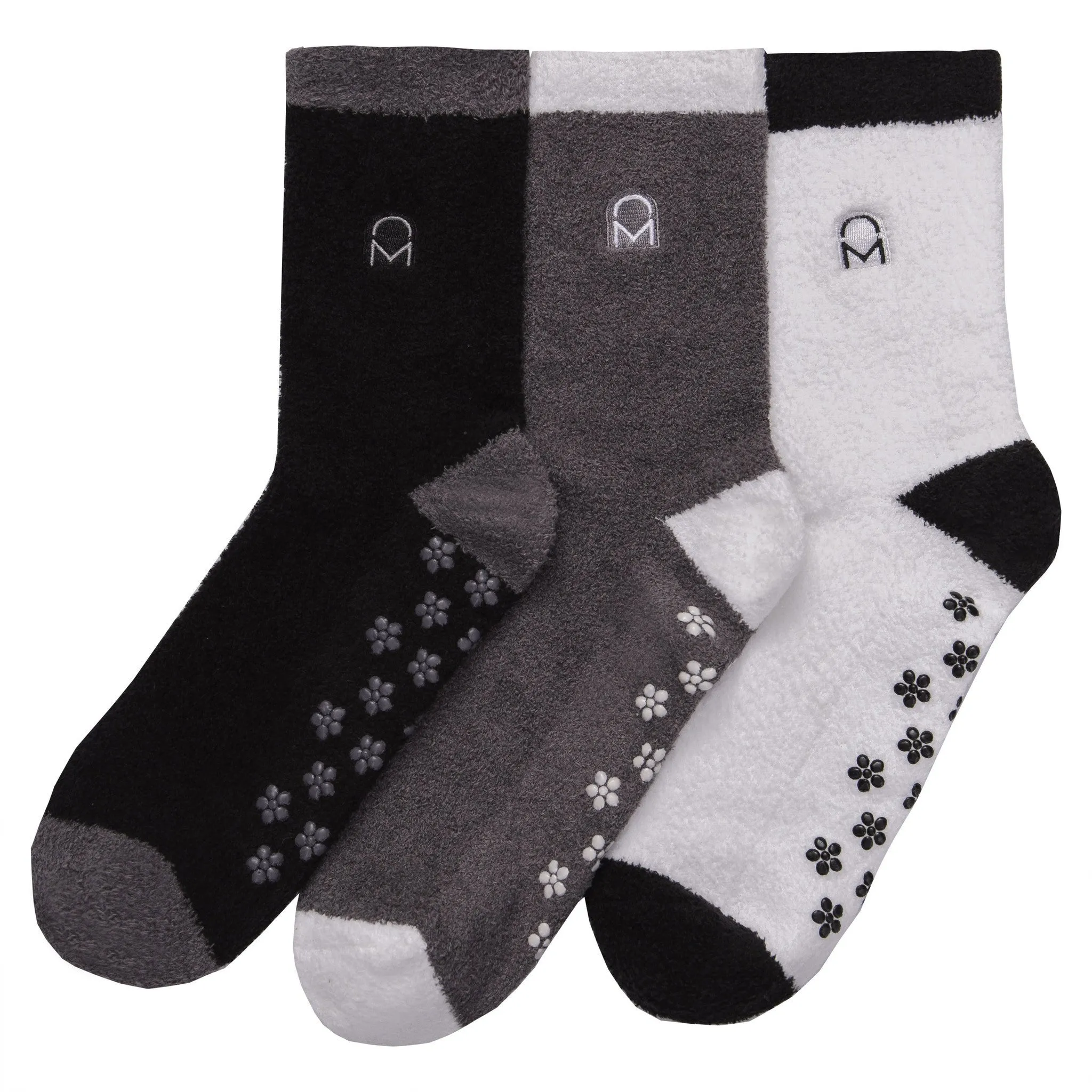 Women's Soft Anti-Skid Micro-Plush Winter Crew Socks