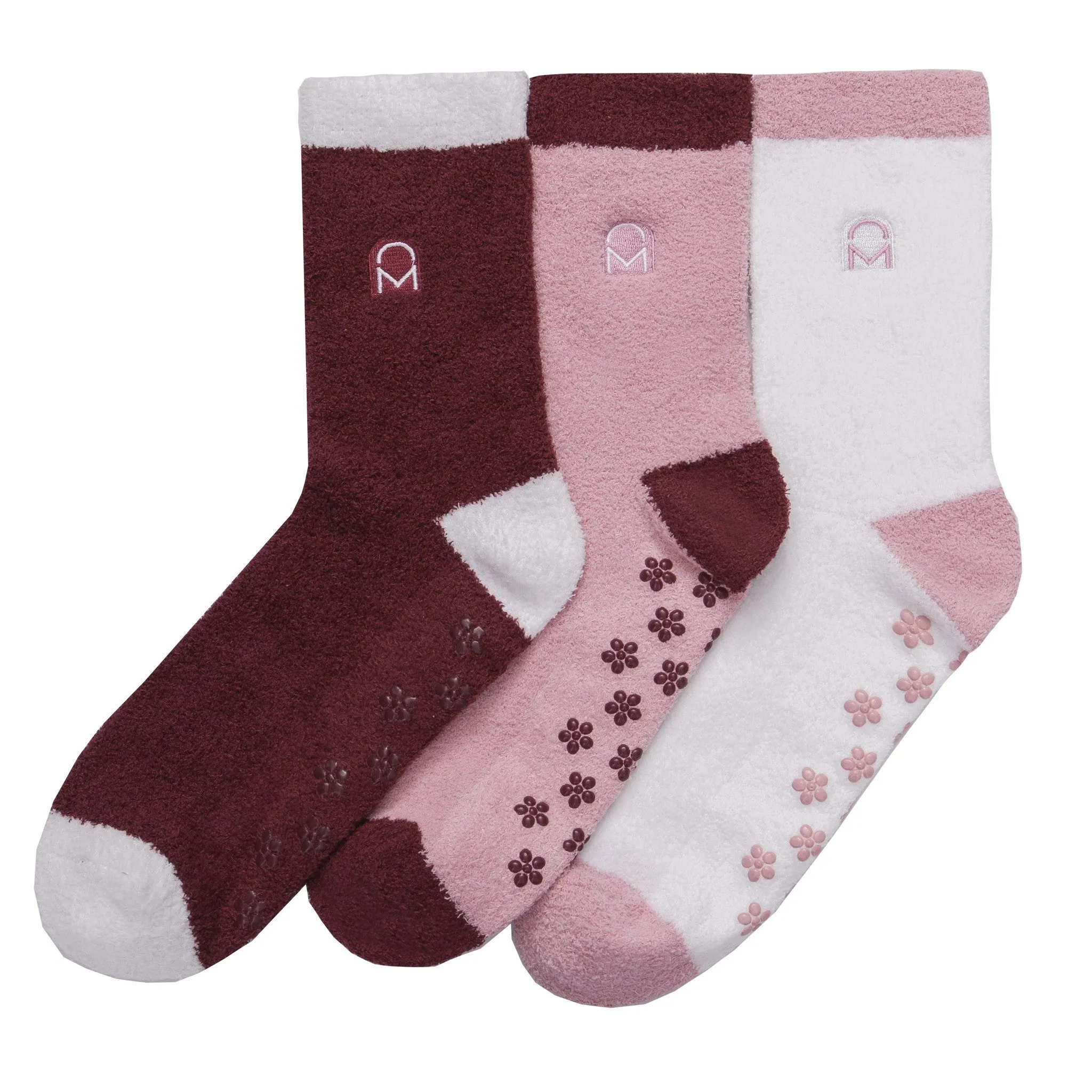 Women's Soft Anti-Skid Micro-Plush Winter Crew Socks