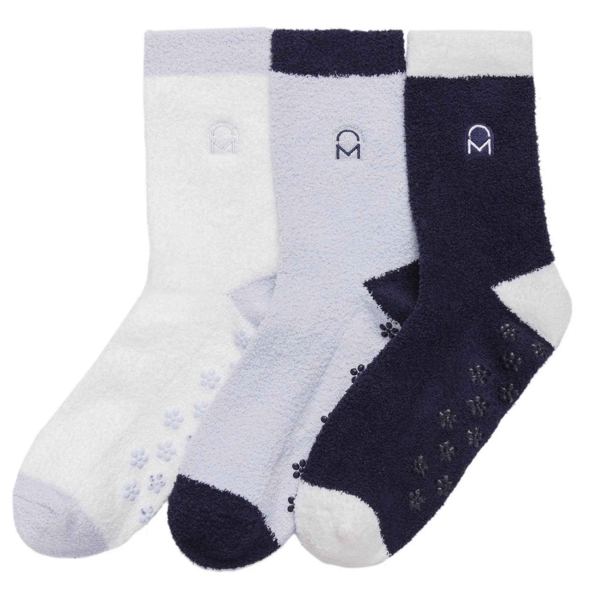 Women's Soft Anti-Skid Micro-Plush Winter Crew Socks